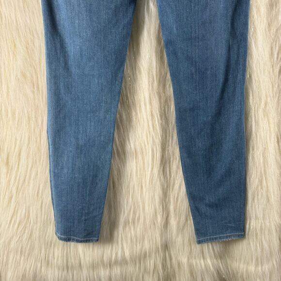 Lovers + Friends Davey In Mira Loma Distressed Hi-Rise Skinny Jeans Stretch 26 - Picture 6 of 11